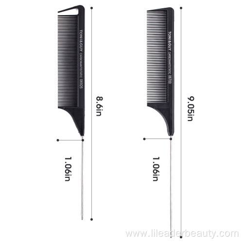 Metal Steel Pin Tail Comb Precision Parting Comb